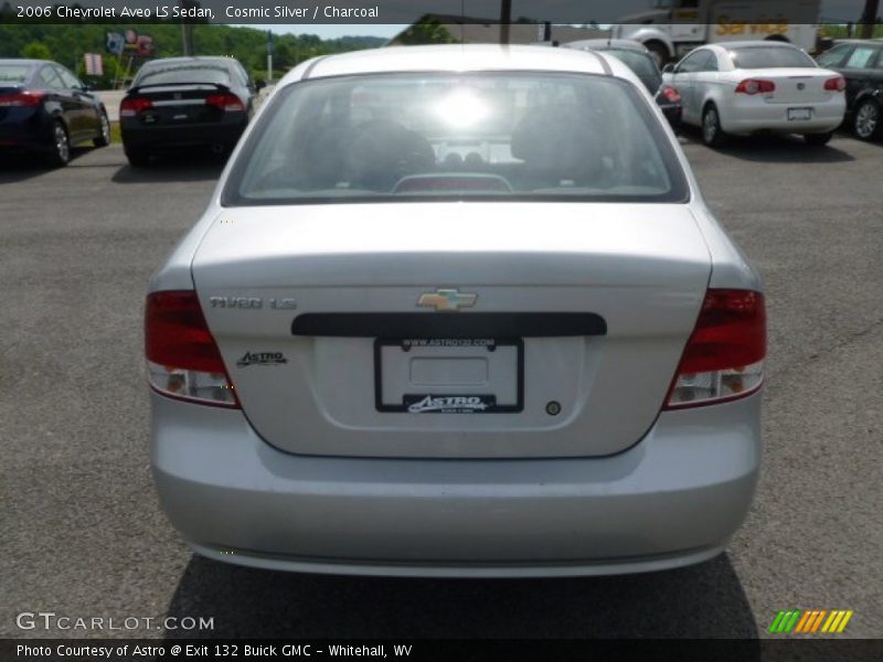 Cosmic Silver / Charcoal 2006 Chevrolet Aveo LS Sedan