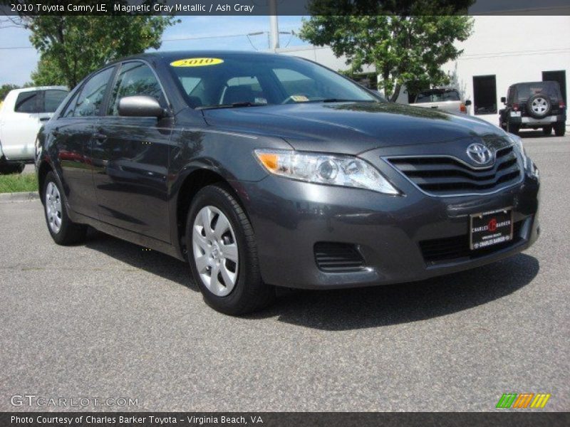 Magnetic Gray Metallic / Ash Gray 2010 Toyota Camry LE
