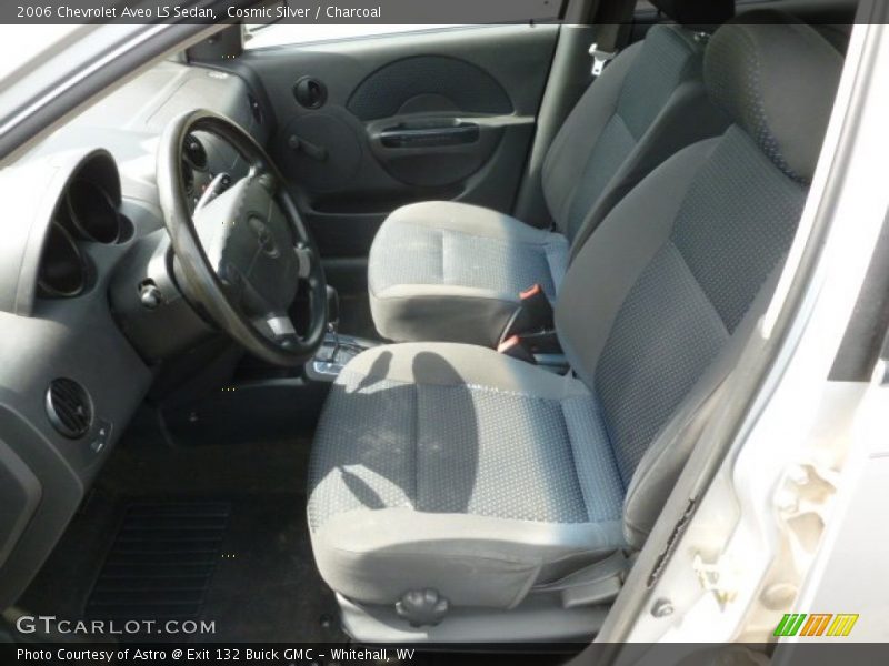 Cosmic Silver / Charcoal 2006 Chevrolet Aveo LS Sedan
