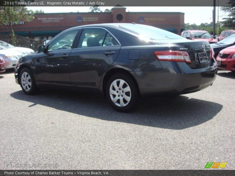 Magnetic Gray Metallic / Ash Gray 2010 Toyota Camry LE
