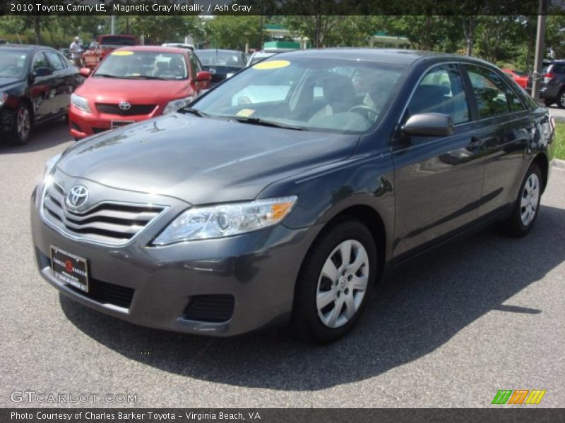 Magnetic Gray Metallic / Ash Gray 2010 Toyota Camry LE