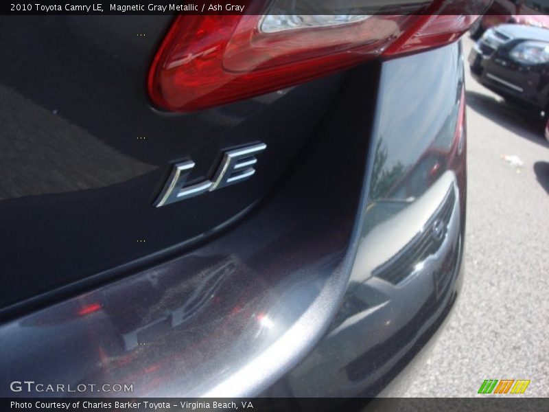 Magnetic Gray Metallic / Ash Gray 2010 Toyota Camry LE