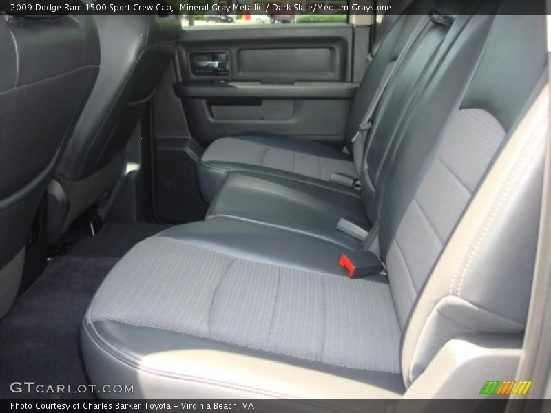 Mineral Gray Metallic / Dark Slate/Medium Graystone 2009 Dodge Ram 1500 Sport Crew Cab