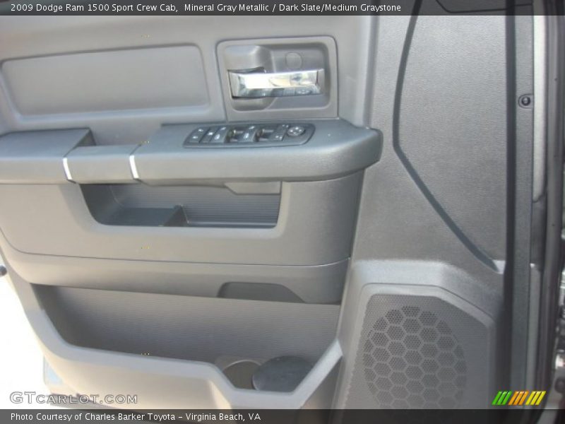 Mineral Gray Metallic / Dark Slate/Medium Graystone 2009 Dodge Ram 1500 Sport Crew Cab