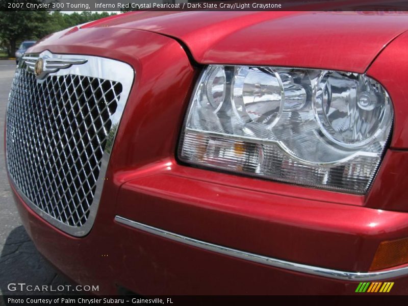 Inferno Red Crystal Pearlcoat / Dark Slate Gray/Light Graystone 2007 Chrysler 300 Touring