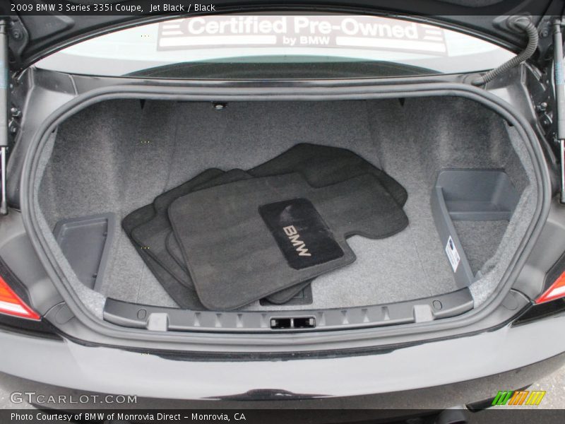  2009 3 Series 335i Coupe Trunk