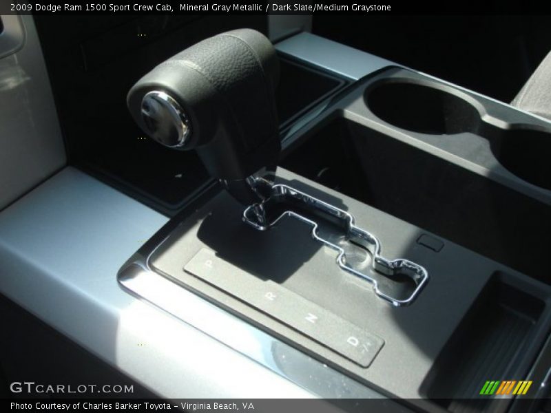 Mineral Gray Metallic / Dark Slate/Medium Graystone 2009 Dodge Ram 1500 Sport Crew Cab