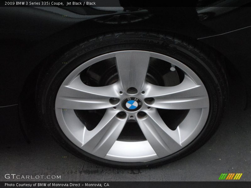 Jet Black / Black 2009 BMW 3 Series 335i Coupe