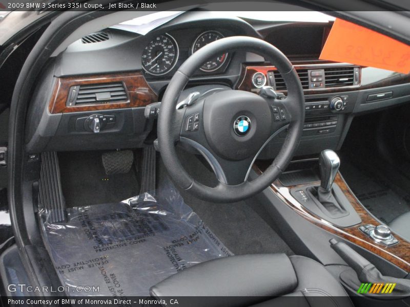Jet Black / Black 2009 BMW 3 Series 335i Coupe