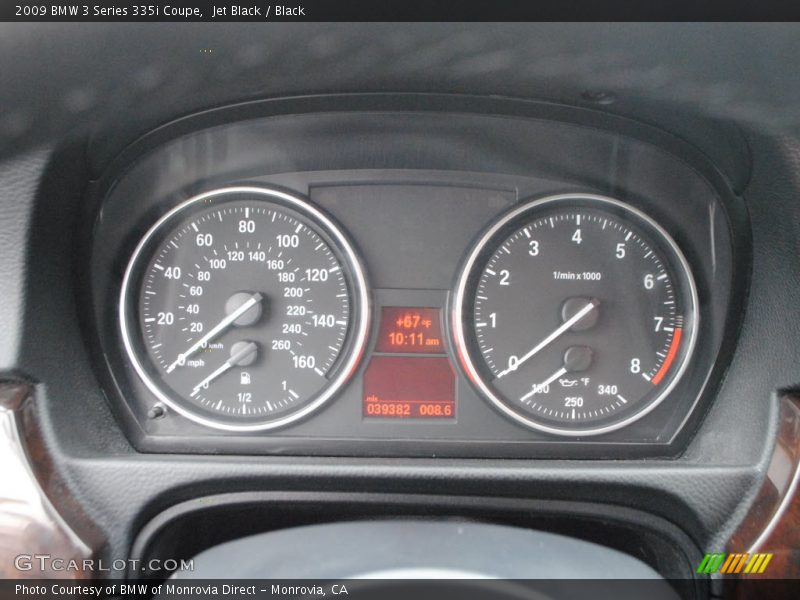  2009 3 Series 335i Coupe 335i Coupe Gauges