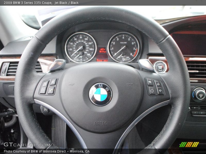  2009 3 Series 335i Coupe Steering Wheel