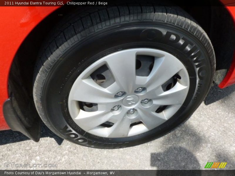 Chilipepper Red / Beige 2011 Hyundai Elantra Touring GLS