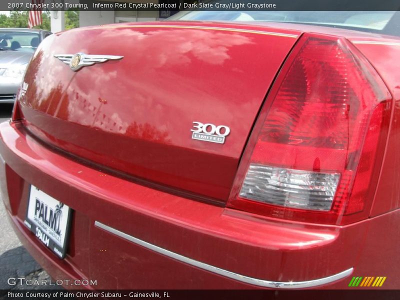 Inferno Red Crystal Pearlcoat / Dark Slate Gray/Light Graystone 2007 Chrysler 300 Touring