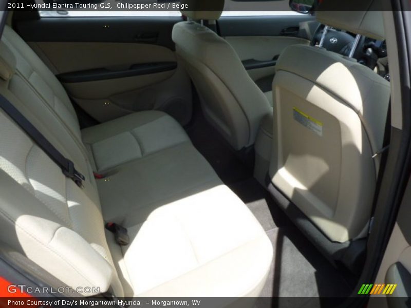 Chilipepper Red / Beige 2011 Hyundai Elantra Touring GLS
