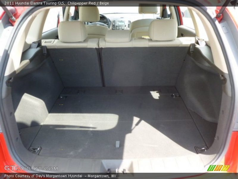Chilipepper Red / Beige 2011 Hyundai Elantra Touring GLS