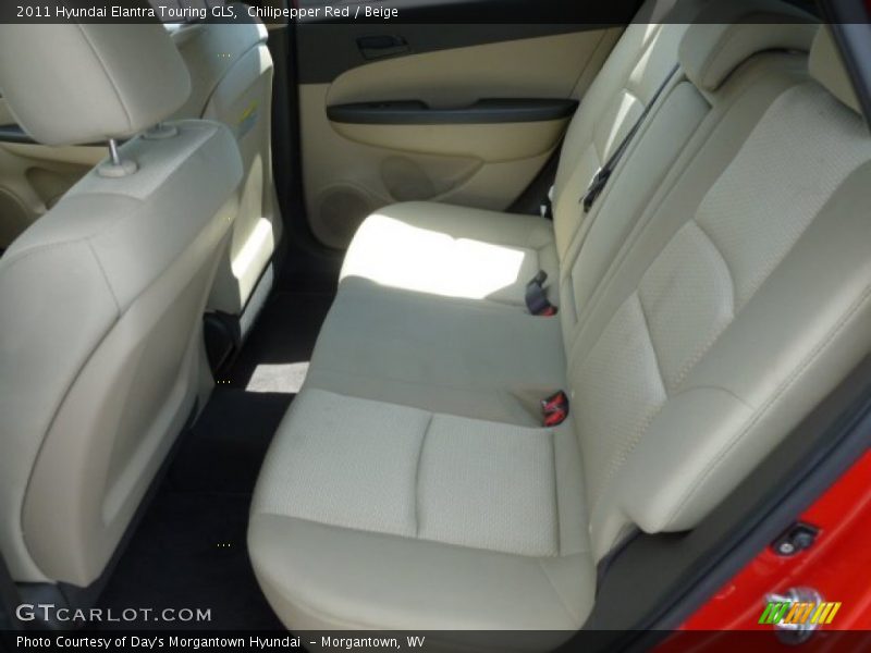 Chilipepper Red / Beige 2011 Hyundai Elantra Touring GLS