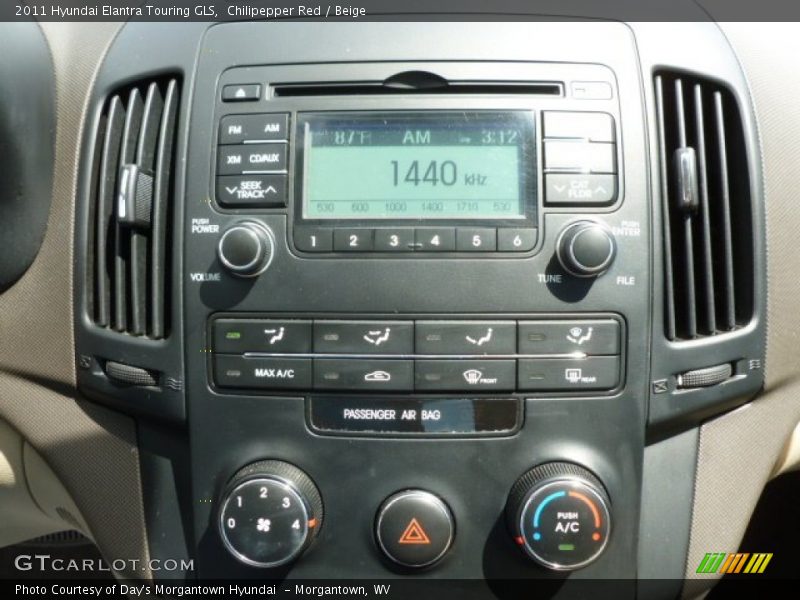 Chilipepper Red / Beige 2011 Hyundai Elantra Touring GLS