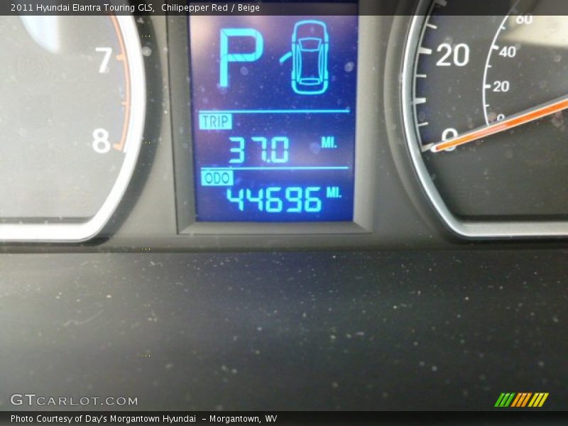 Chilipepper Red / Beige 2011 Hyundai Elantra Touring GLS