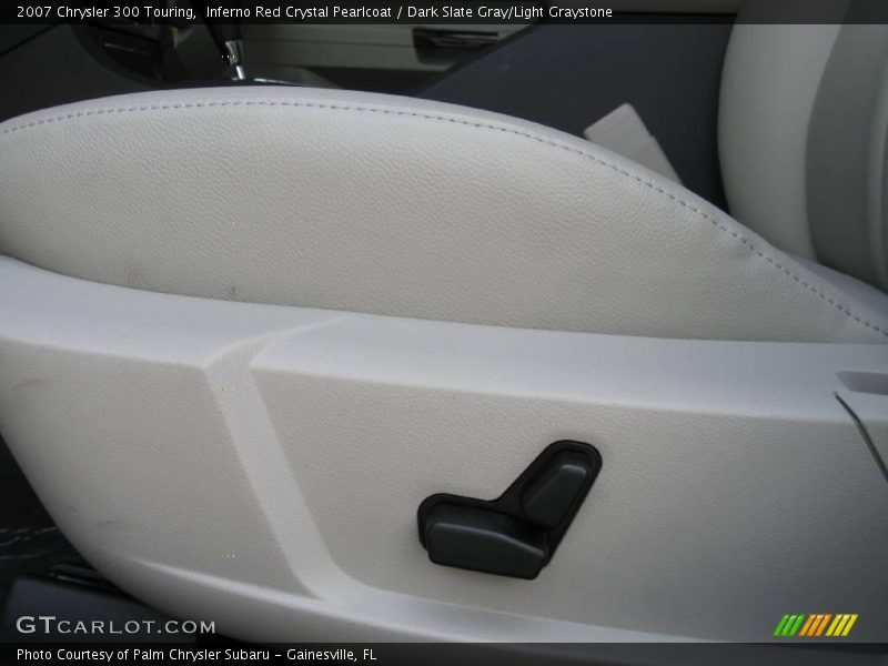 Inferno Red Crystal Pearlcoat / Dark Slate Gray/Light Graystone 2007 Chrysler 300 Touring