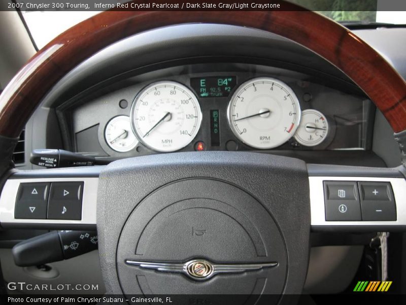 Inferno Red Crystal Pearlcoat / Dark Slate Gray/Light Graystone 2007 Chrysler 300 Touring