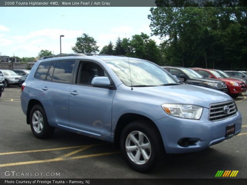 Front 3/4 View of 2008 Highlander 4WD
