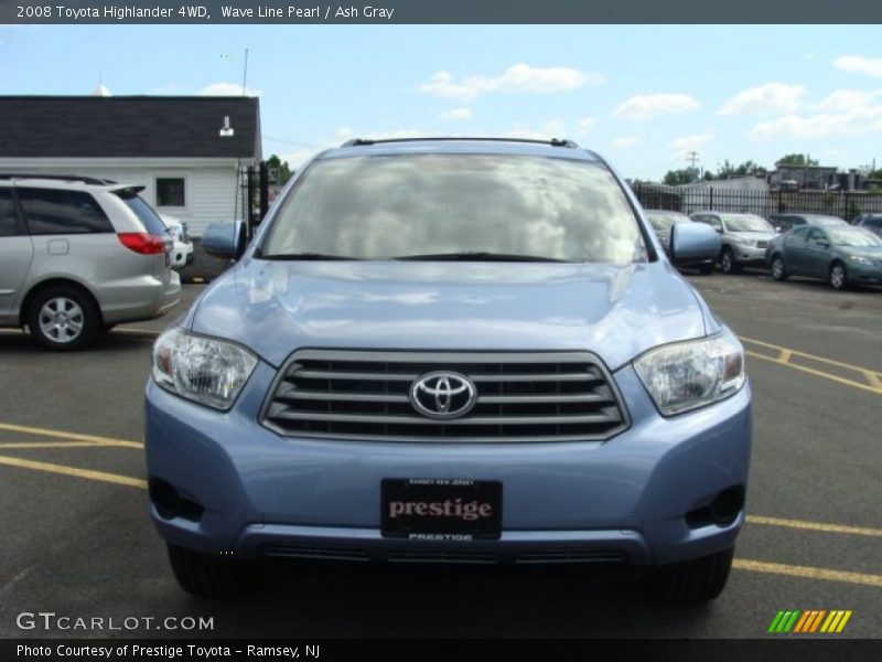 Wave Line Pearl / Ash Gray 2008 Toyota Highlander 4WD
