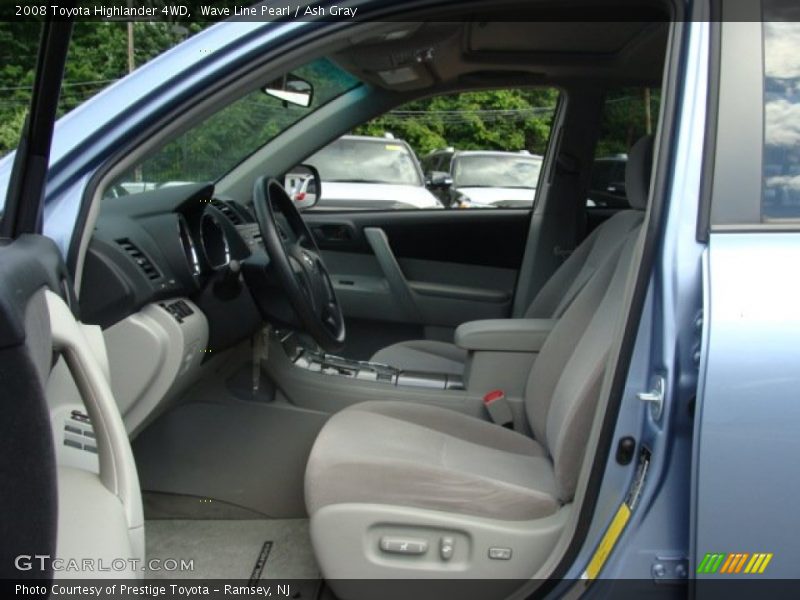Wave Line Pearl / Ash Gray 2008 Toyota Highlander 4WD