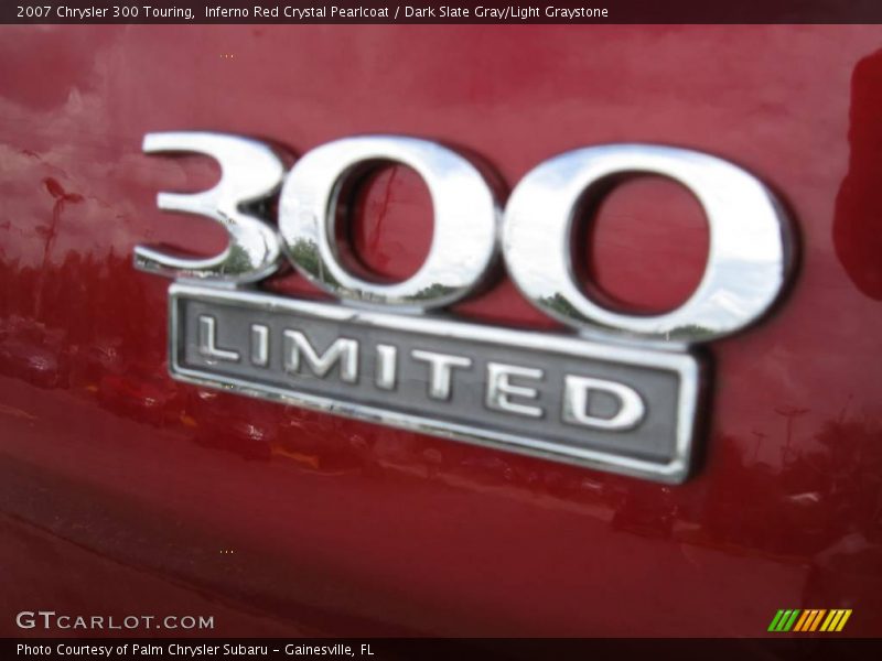 Inferno Red Crystal Pearlcoat / Dark Slate Gray/Light Graystone 2007 Chrysler 300 Touring