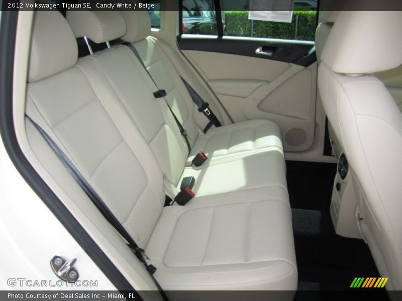 Candy White / Beige 2012 Volkswagen Tiguan SE