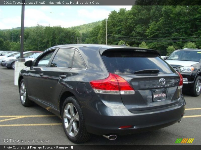 Magnetic Gray Metallic / Light Gray 2011 Toyota Venza V6 AWD