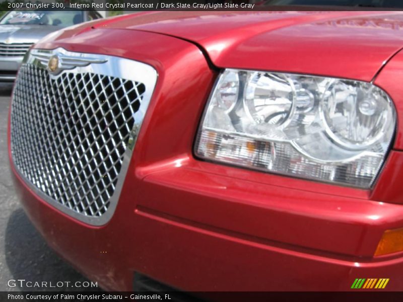 Inferno Red Crystal Pearlcoat / Dark Slate Gray/Light Slate Gray 2007 Chrysler 300