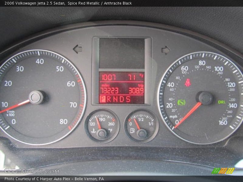 Spice Red Metallic / Anthracite Black 2006 Volkswagen Jetta 2.5 Sedan