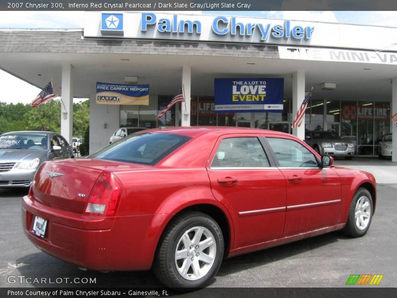 Inferno Red Crystal Pearlcoat / Dark Slate Gray/Light Slate Gray 2007 Chrysler 300