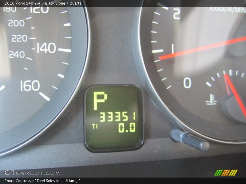Black Stone / Quartz 2010 Volvo S40 2.4i