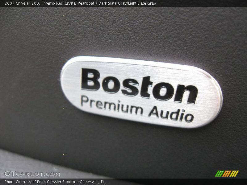 Inferno Red Crystal Pearlcoat / Dark Slate Gray/Light Slate Gray 2007 Chrysler 300