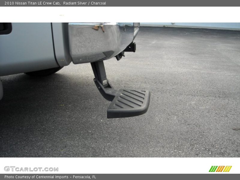 Radiant Silver / Charcoal 2010 Nissan Titan LE Crew Cab