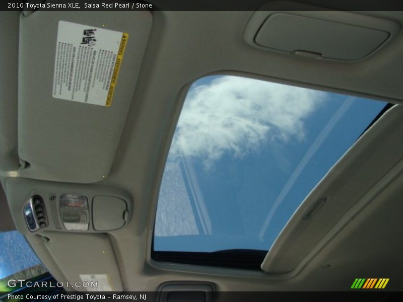Salsa Red Pearl / Stone 2010 Toyota Sienna XLE