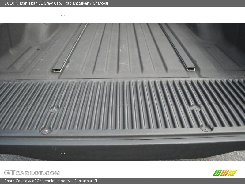 Radiant Silver / Charcoal 2010 Nissan Titan LE Crew Cab