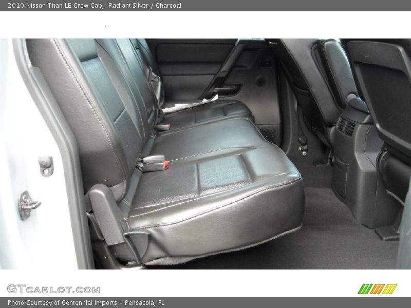 Radiant Silver / Charcoal 2010 Nissan Titan LE Crew Cab