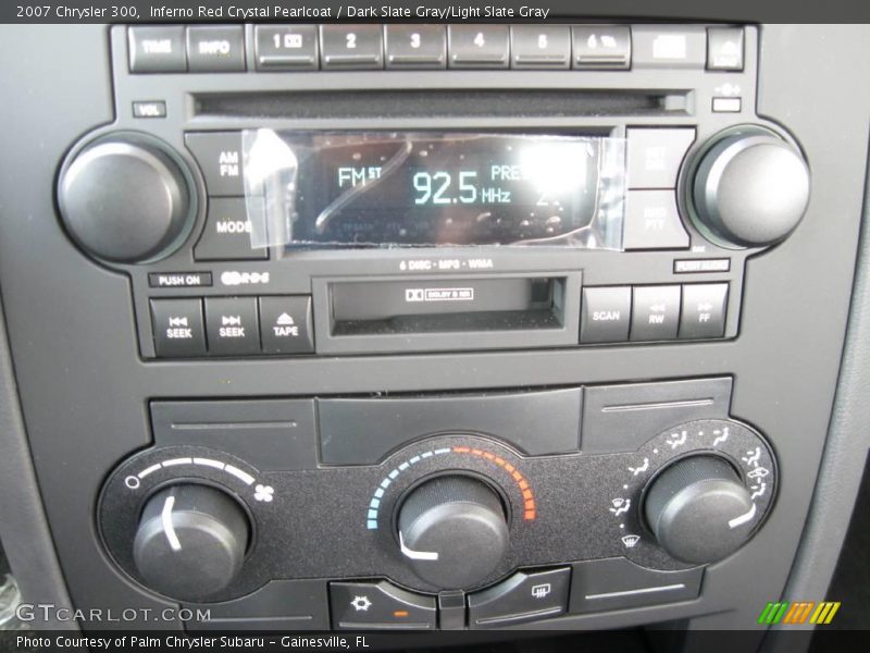 Inferno Red Crystal Pearlcoat / Dark Slate Gray/Light Slate Gray 2007 Chrysler 300
