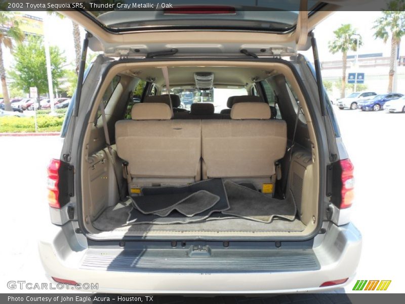 Thunder Gray Metallic / Oak 2002 Toyota Sequoia SR5