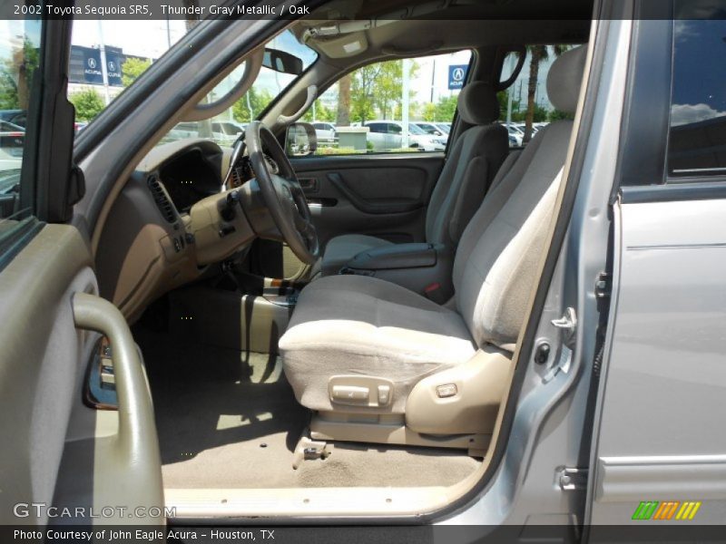 Thunder Gray Metallic / Oak 2002 Toyota Sequoia SR5