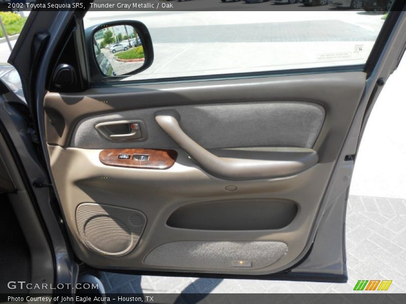 Thunder Gray Metallic / Oak 2002 Toyota Sequoia SR5