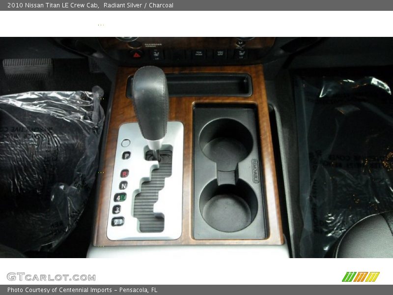 Radiant Silver / Charcoal 2010 Nissan Titan LE Crew Cab