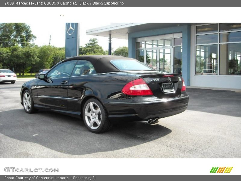 Black / Black/Cappuccino 2009 Mercedes-Benz CLK 350 Cabriolet
