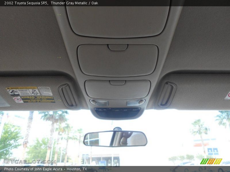 Thunder Gray Metallic / Oak 2002 Toyota Sequoia SR5