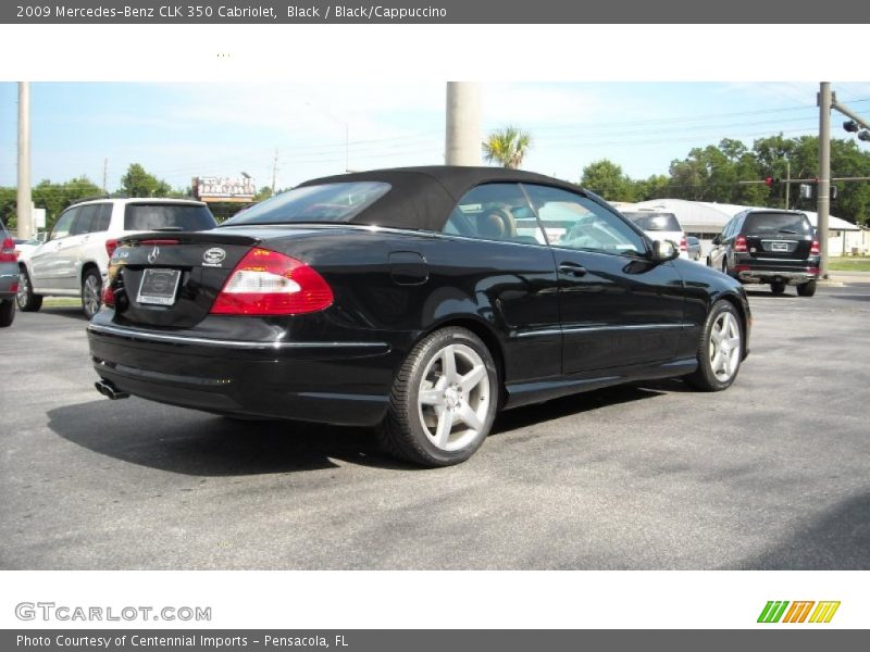 Black / Black/Cappuccino 2009 Mercedes-Benz CLK 350 Cabriolet