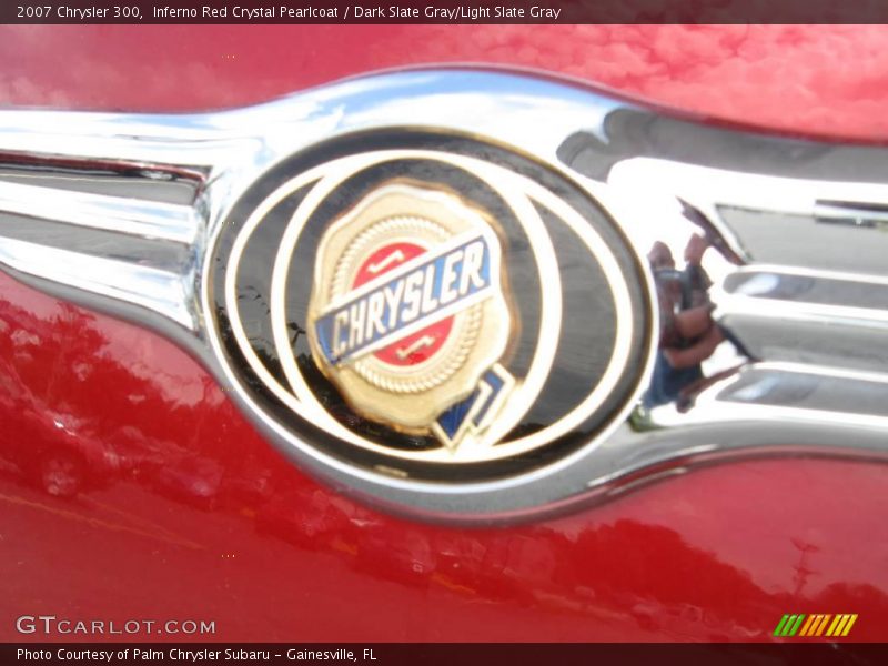 Inferno Red Crystal Pearlcoat / Dark Slate Gray/Light Slate Gray 2007 Chrysler 300