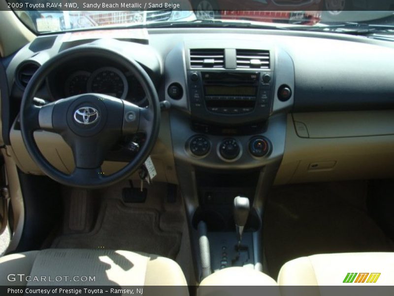 Sandy Beach Metallic / Sand Beige 2009 Toyota RAV4 4WD