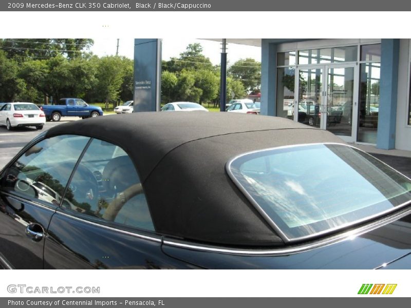 Black / Black/Cappuccino 2009 Mercedes-Benz CLK 350 Cabriolet